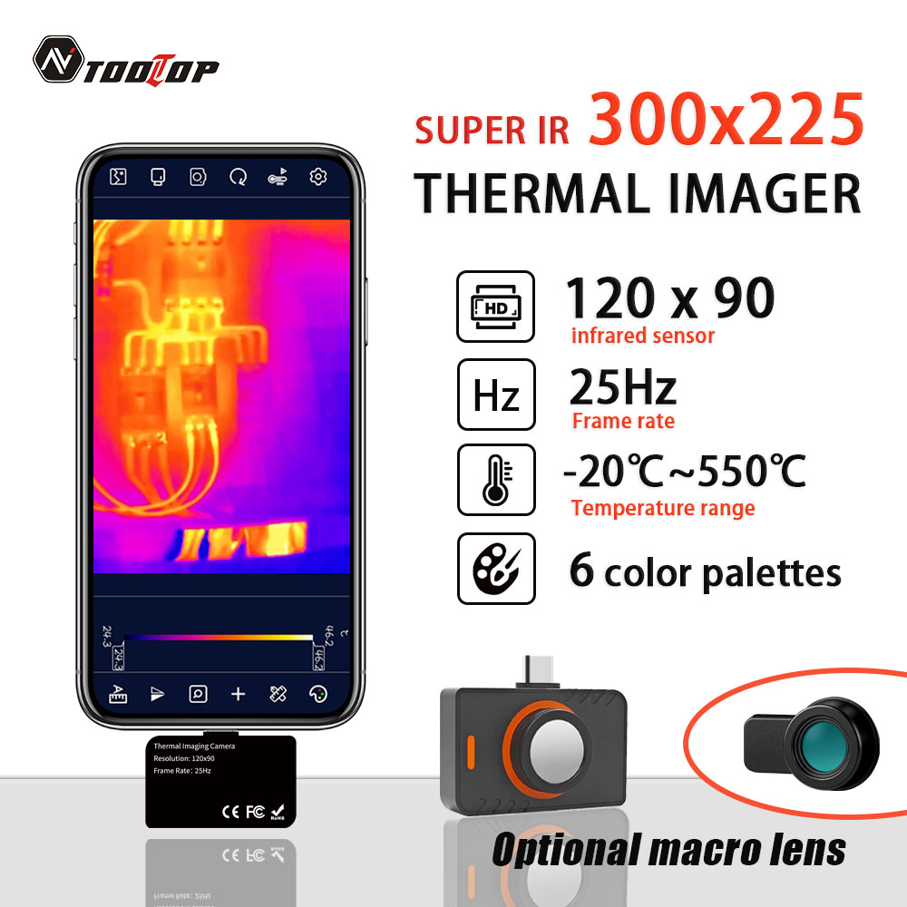 Thermal Imaging Camera Pcb Repair - TOOLTOP T5 Super IR 300*225 Wärmebildkamera