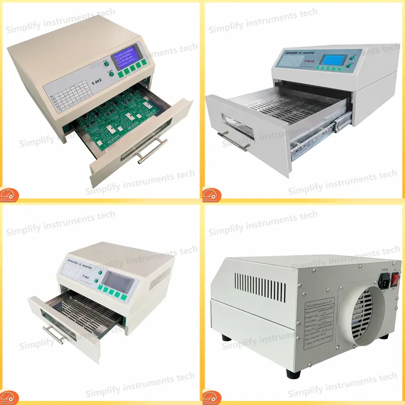 Reflow Oven Pcb T962 - T962 Reflow-Ofen 110V 220V Infrarot-Reflow-Station BGA