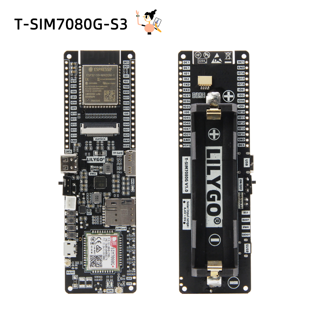 Esp32 S3 Development Board Lot - LILYGO® T-SIM7080-S3 ESP32-S3 entwicklung board cat-m