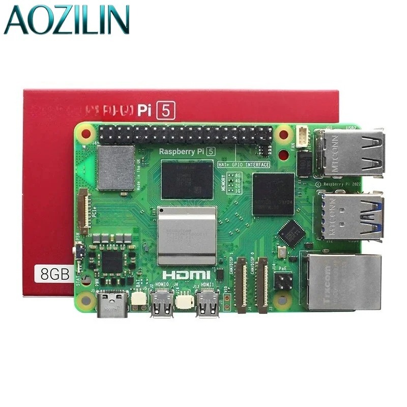 Raspberry Pi 5 8Gb Kit - Entwicklungsboard-Mainboard-Kit für Raspberry Pi 5 8GB