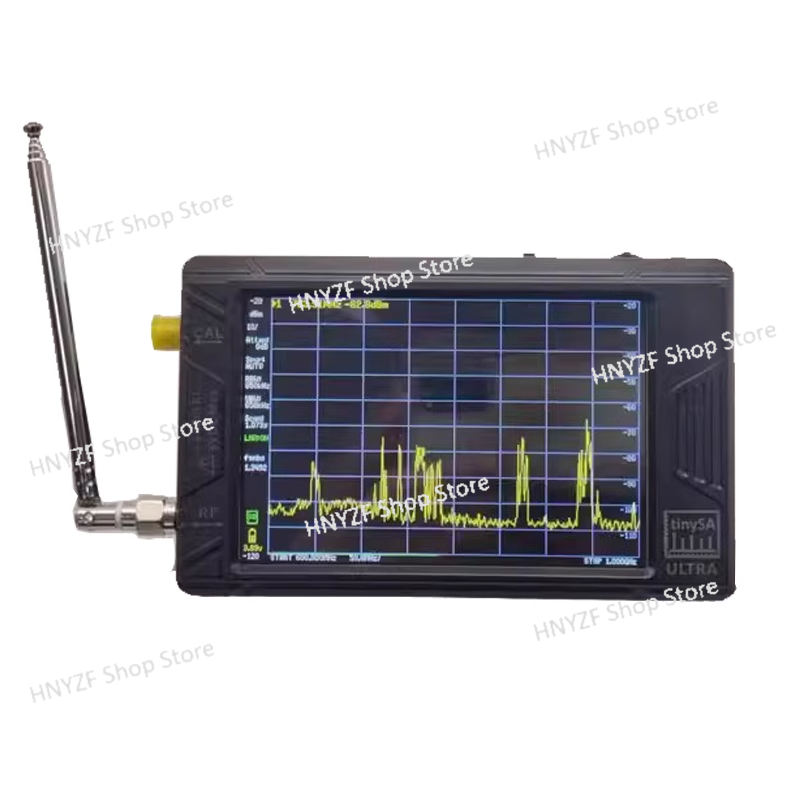 Signal Generator Spectrum Analyzer - ULTRA 4-Zoll Handheld-Spektrumanalysator, Touchscreen 100k-5,3GHz Hochfrequenz-Signalgenerator