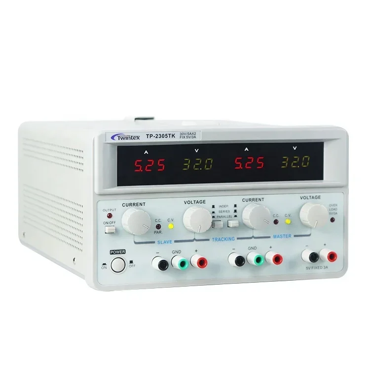 Linear Lab Power Supply Adjustable - 2026/Twintex TP-2305E 300W Symmetrisches Lineares Labor-Netzteil