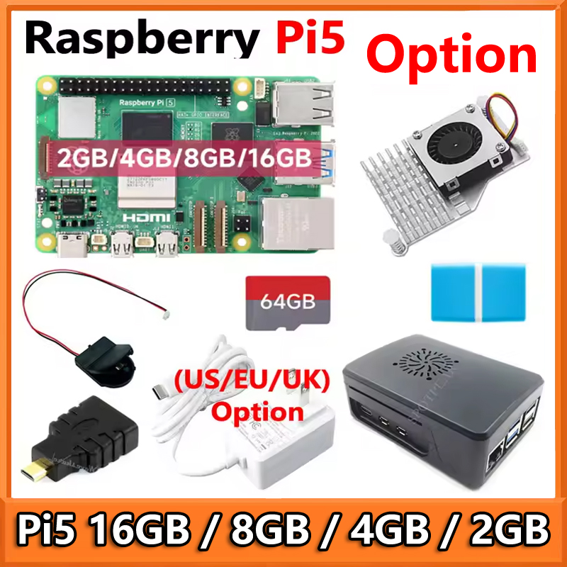 Raspberry Pi 5 8Gb Kit - Raspberry Pi 5 16 GB /