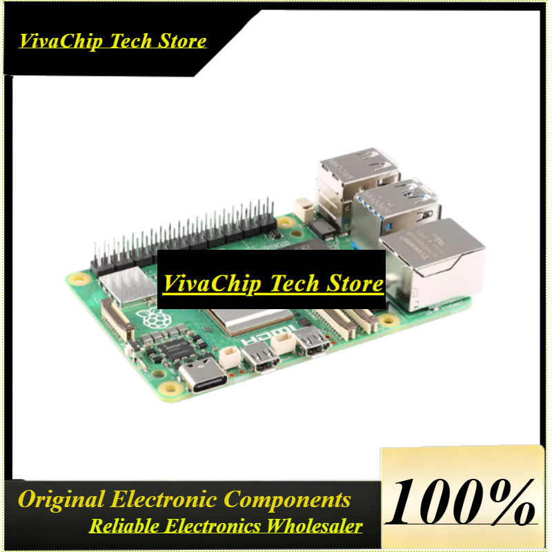 Raspberry Pi 5 8Gb Kit - VoFS1pcs Raspberry Pi 5 Entwicklungsboard KI