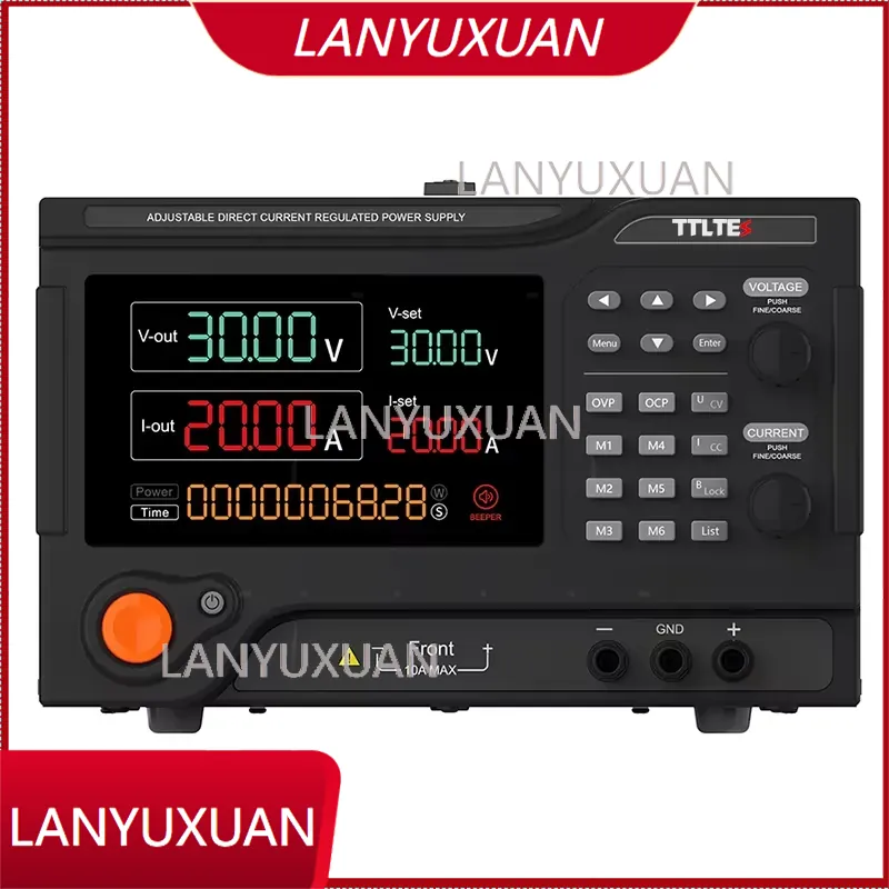 Programmable Dc Power Supply 30V 10A - TTLTES Einstellbares 60V DC Programmierbares Schaltnetzteil
