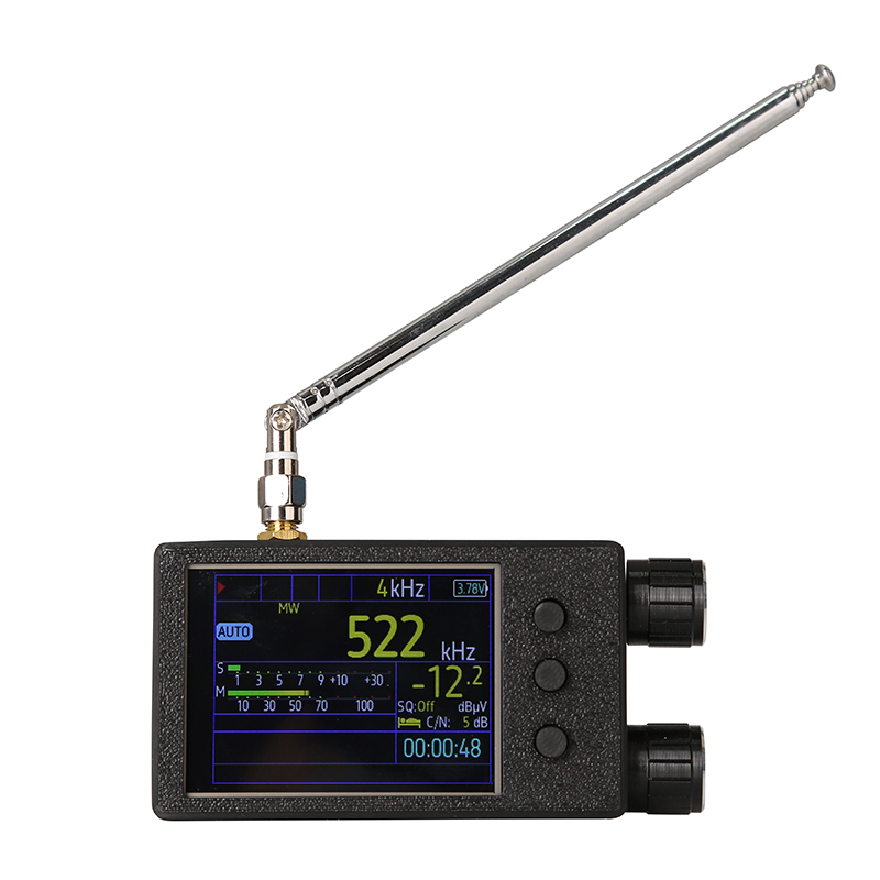 Signal Generator Spectrum Analyzer - Neuer Mini TEF6686 Allband-Radioempfänger 2,4-Zoll-Touchscreen LW/MW/SW/FM/AM