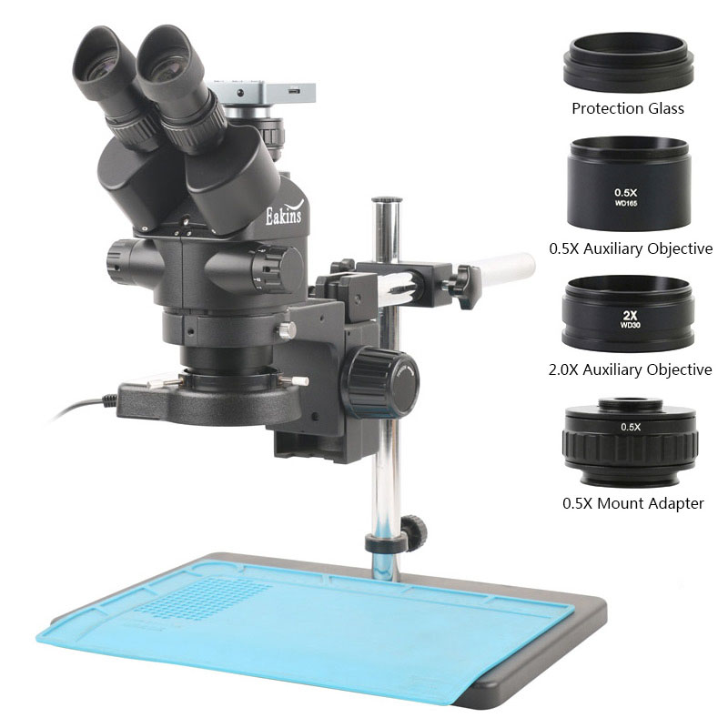 Stereo Trinocular Microscope Pcb - 8,3 MP 4k 1080p HDMI USB-Videokamera