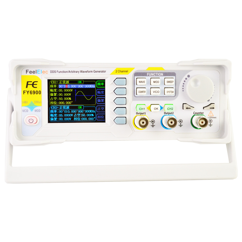 Function Arbitrary Waveform Generator - Neue FY6900 60MHz Dual Channel DDS