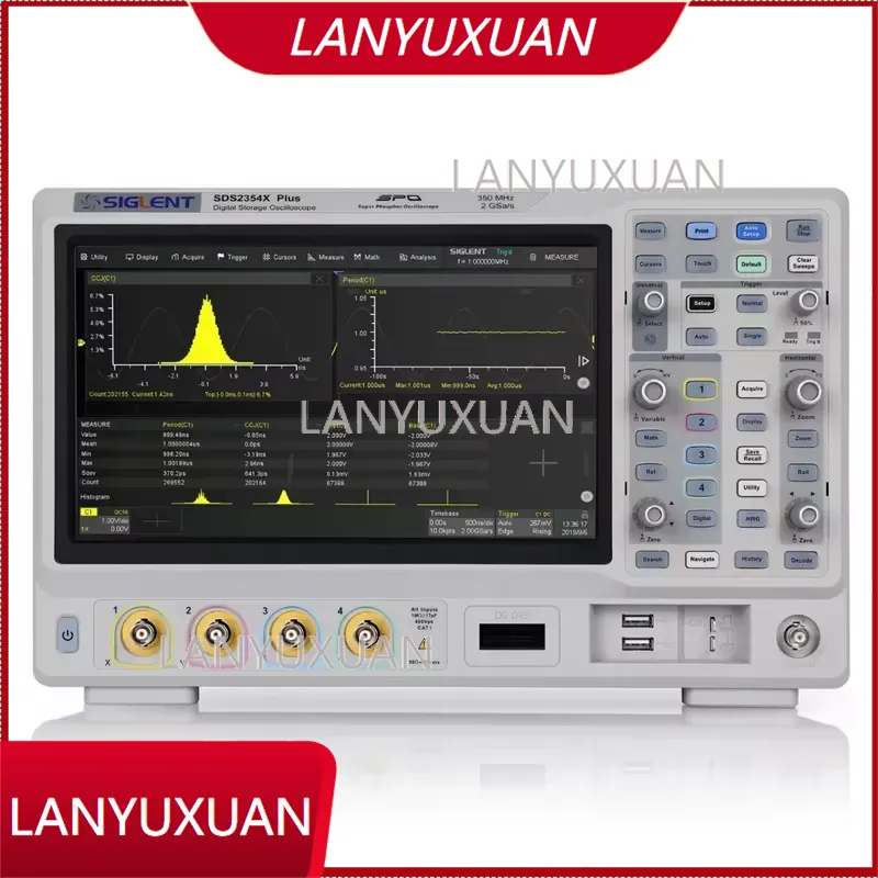 Digital Storage Oscilloscope 100Mhz - SDS2104XPLUS/SDS2204XPLUS/SDS2354XPLUS/SDS2504XPLUS Digitale Speicheroszilloskope mit Bandbreiten von