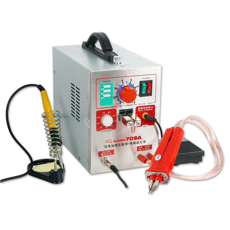 Spot Welder 18650 Battery Pack - 1,5KW SUNKKO 709A 220/110V Batterie-Punktschweißgerät mit