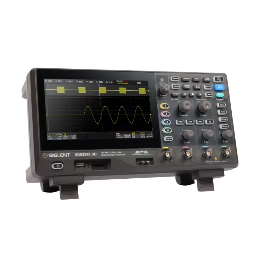 Digital Storage Oscilloscope 100Mhz - SIGLENT SDS802XHD/SDS812XHD O-Scope Digitales Speicheroszilloskop 12