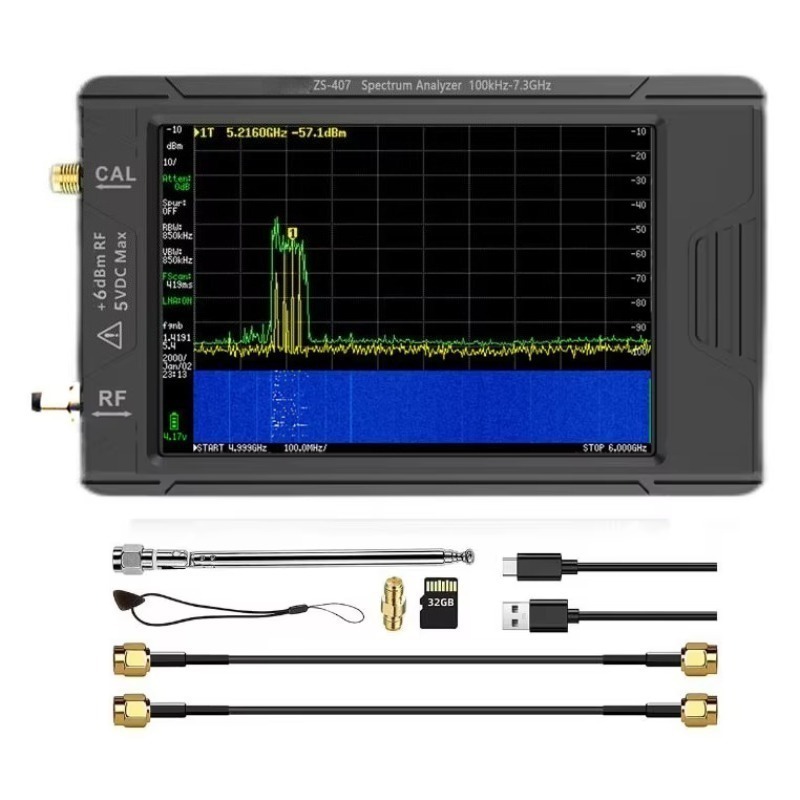 ZS-406/ZS-407 4-Zoll-Bildschir – Signal Generator Spectrum Analyzer Bewertung und Preis