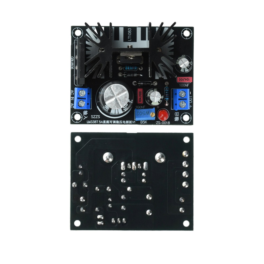 LM338T Lineares einstellbares  – Linear Lab Power Supply Adjustable Bewertung und Preis