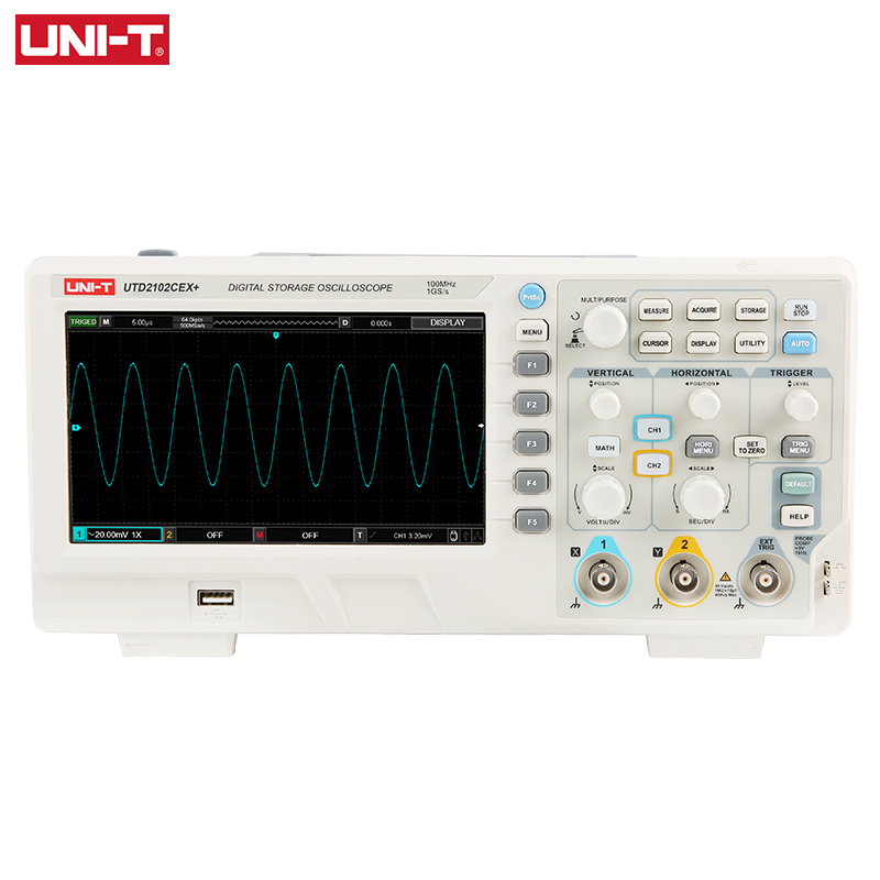 UNI-T UTD2102CEX+ Digitales Sp – Digital Storage Oscilloscope 100Mhz Bewertung und Preis