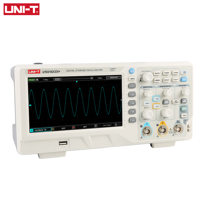 UNI-T UTD2102CEX+ Digitales Sp – Digital Storage Oscilloscope 100Mhz Bewertung und Preis