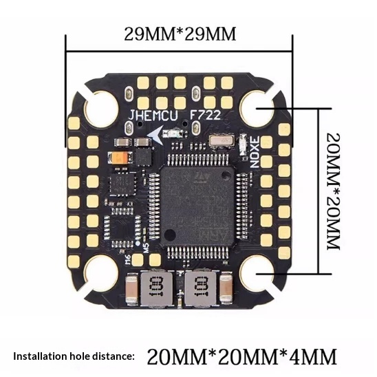 JHEMCU F722 NOXE F7 Flugcontro – Fpv Flight Controller F7 Stack 60A Bewertung und Preis