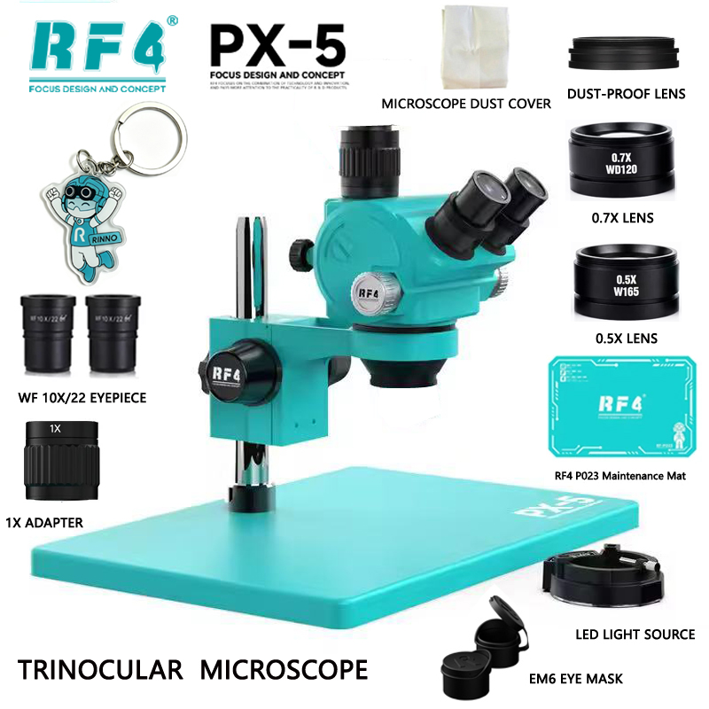 RF4 Stereo-Trinokular-Mikrosko – Stereo Trinocular Microscope Pcb Bewertung und Preis