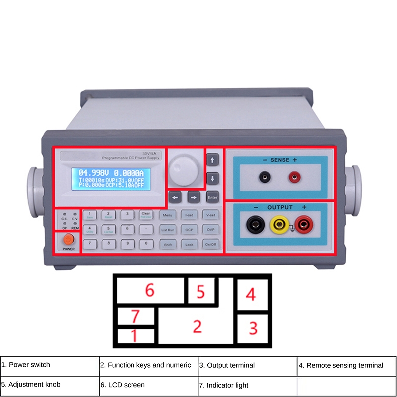 Labor einstellbares 30V 60V 15 – Programmable Dc Power Supply 30V 10A Bewertung und Preis