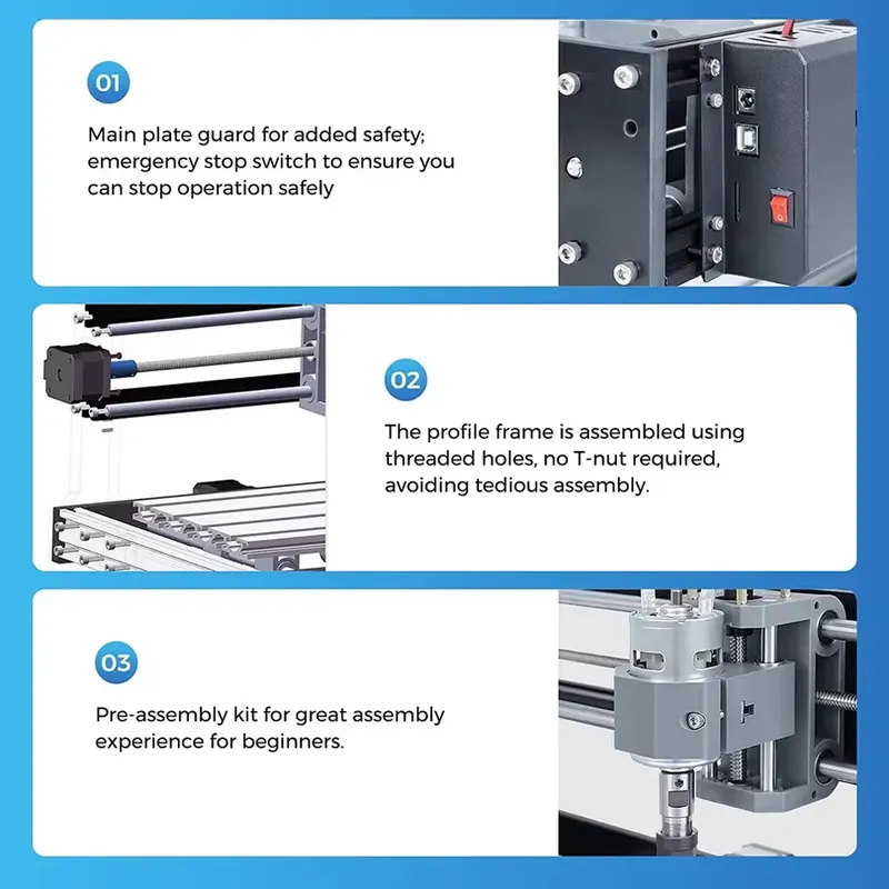 3018 Mini CNC-Fräsmaschine für – Mini Laser Engraver Cnc Router Bewertung und Preis