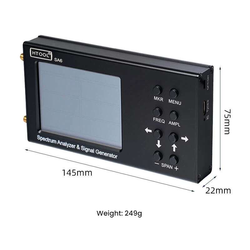 Handgehaltener Spektrumanalysa – Signal Generator Spectrum Analyzer Bewertung und Preis