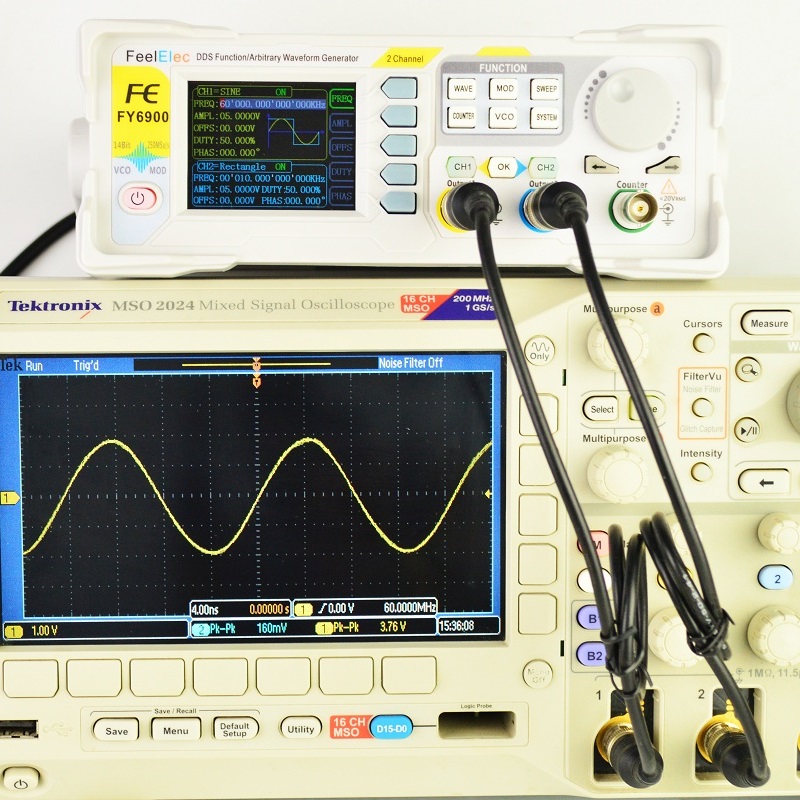 Feelelec FY6900 0–60 MHz digit – Function Arbitrary Waveform Generator Bewertung und Preis
