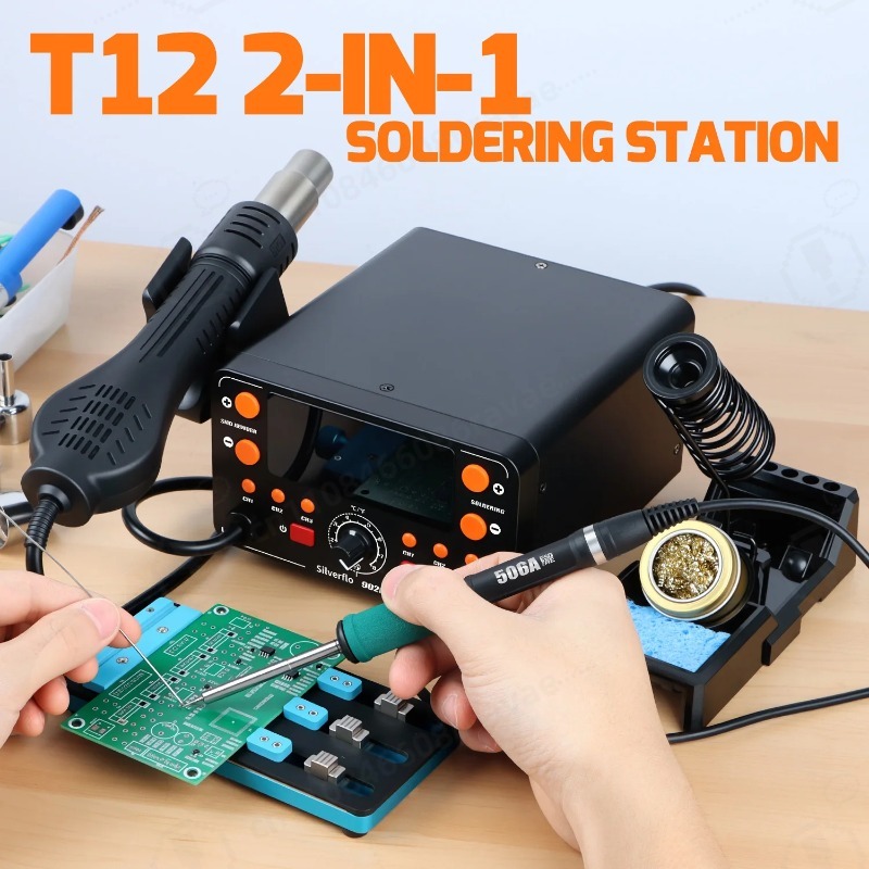 902D-IV 775W Lötstation Heißlu – Hot Air Rework Station T12 Bewertung und Preis