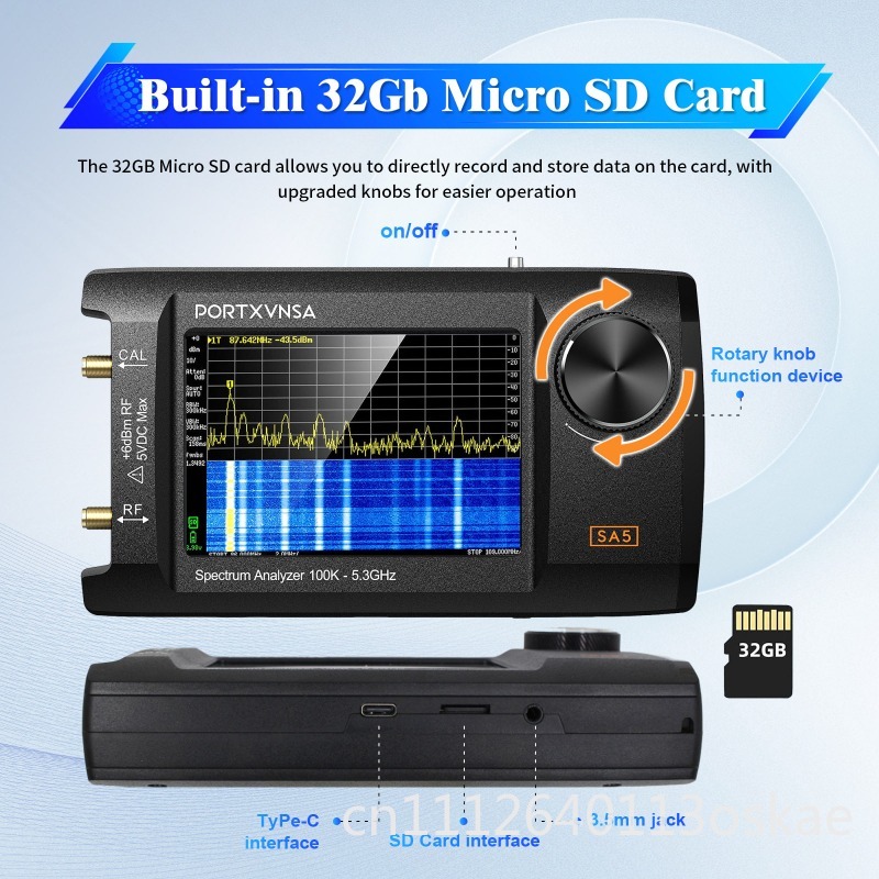 SA5 Multifunktionaler Handheld – Signal Generator Spectrum Analyzer Bewertung und Preis