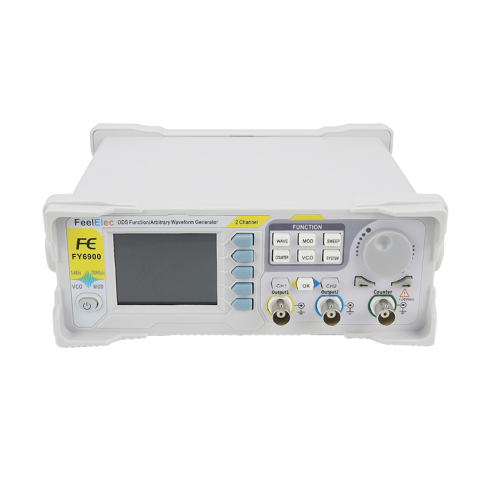 FY6900-50M 50MHz 2-Kanal-Funkt – Function Arbitrary Waveform Generator Bewertung und Preis