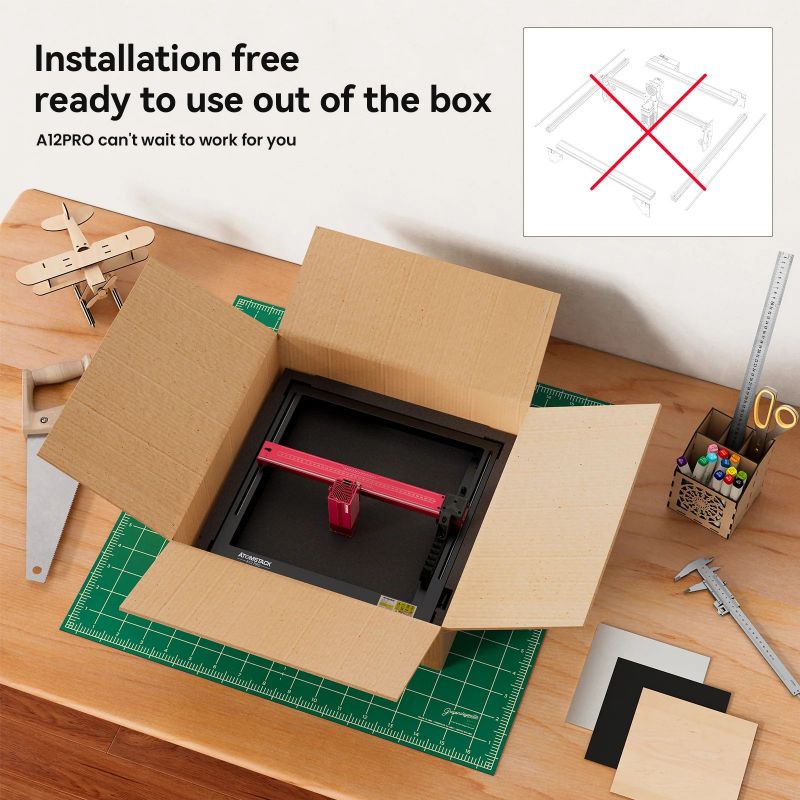 Atomstack A6 X6 S6 Pro 50W Cnc – Mini Laser Engraver Cnc Router Bewertung und Preis