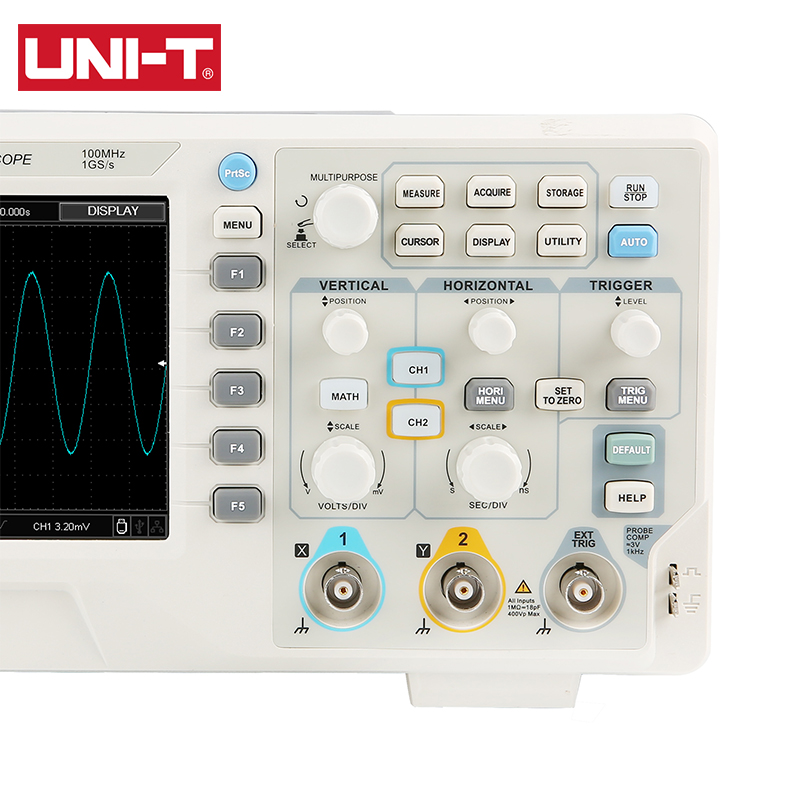 UNI-T Digitales Oszilloskop UT – Digital Storage Oscilloscope 100Mhz Bewertung und Preis