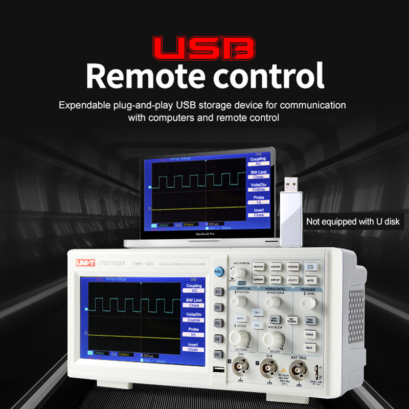 UNI-T Digitales Oszilloskop UT – Digital Storage Oscilloscope 100Mhz Bewertung und Preis
