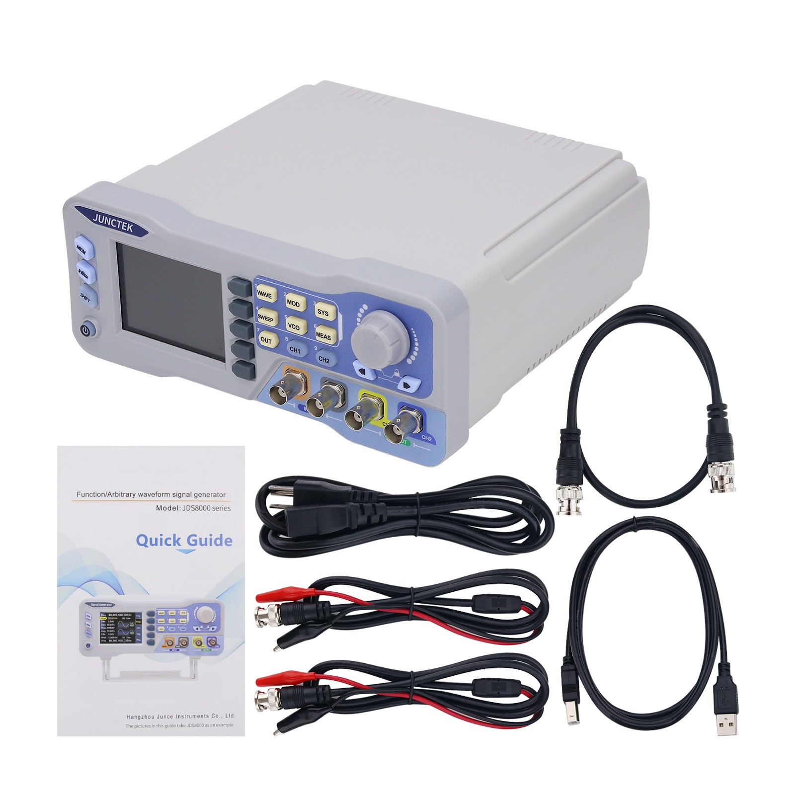 Auf Lager: JDS8080 80MHz Zweik – Function Arbitrary Waveform Generator Bewertung und Preis