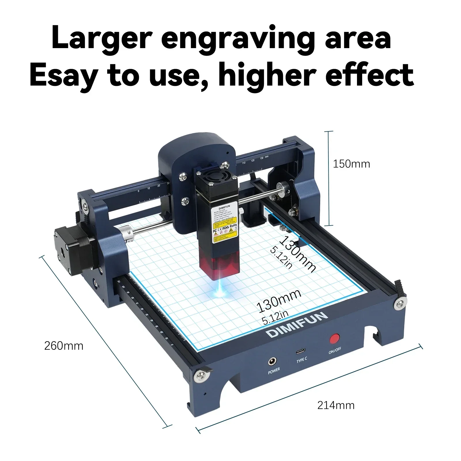 2,5/4,5 W tragbare Mini-Deskto – Mini Laser Engraver Cnc Router Bewertung und Preis