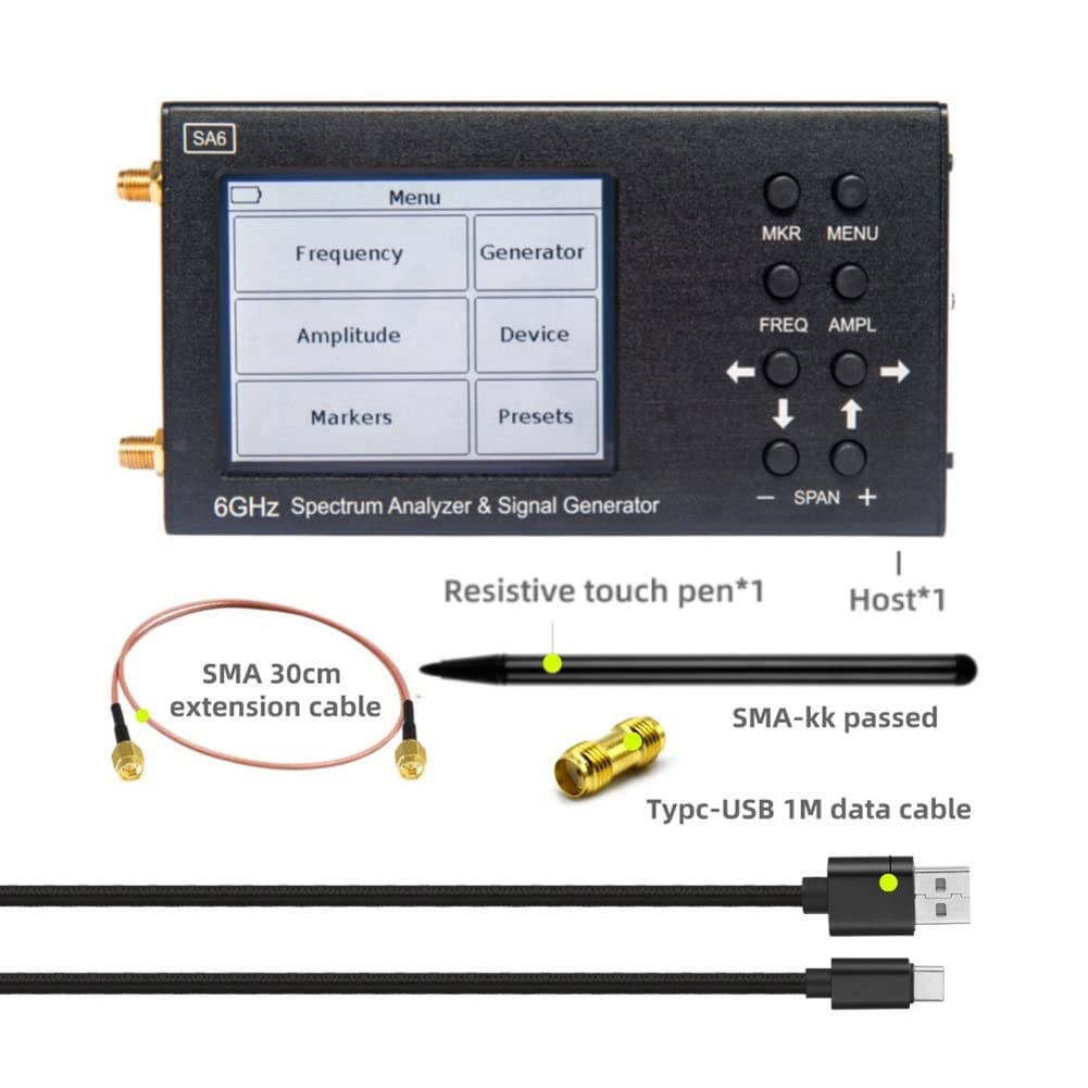 SA6 6GHz Spektrumanalysator |  – Signal Generator Spectrum Analyzer Bewertung und Preis