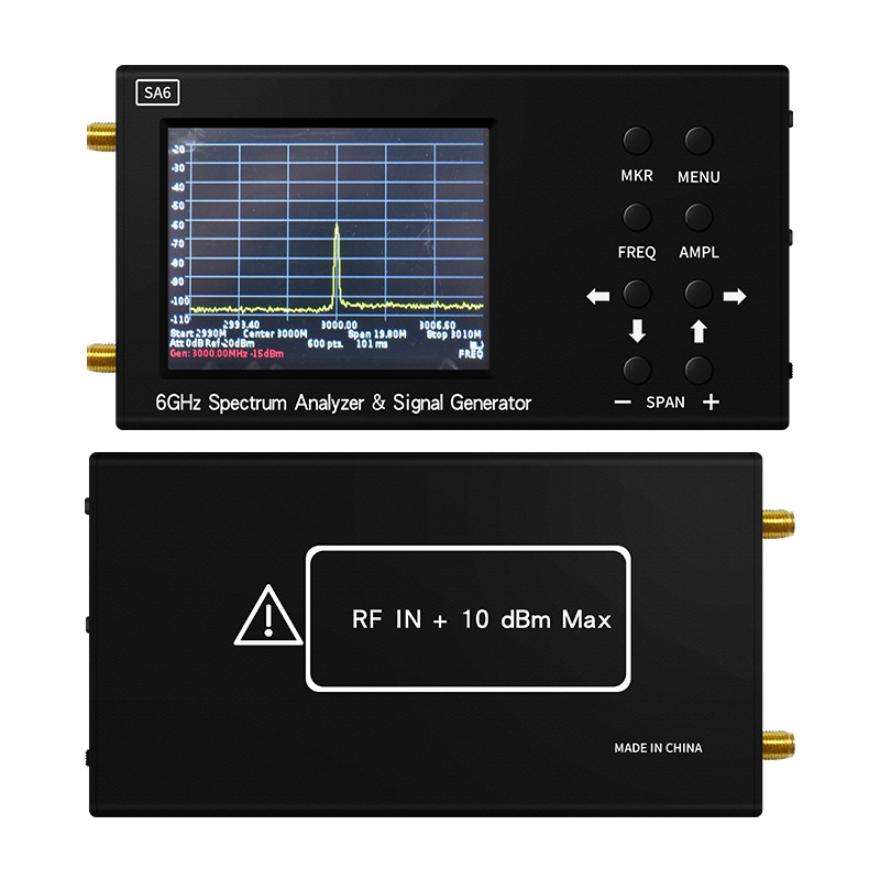 SA6 6GHz 3,2 Zoll Handheld-Spe – Signal Generator Spectrum Analyzer Bewertung und Preis