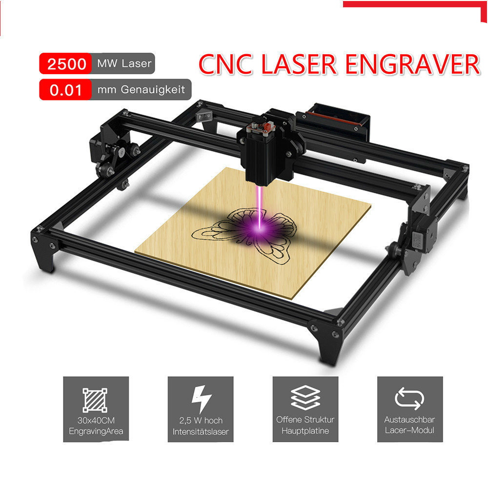 30*40 cm Mini 2500 MW CNC Lase – Mini Laser Engraver Cnc Router Bewertung und Preis
