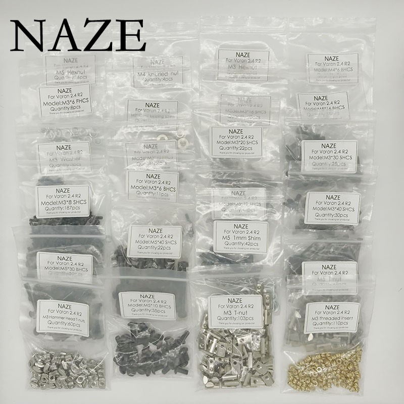 NAZE Voron 2,4 3D Drucker R1/R – Voron 2.4 R2 Kit Bewertung und Preis
